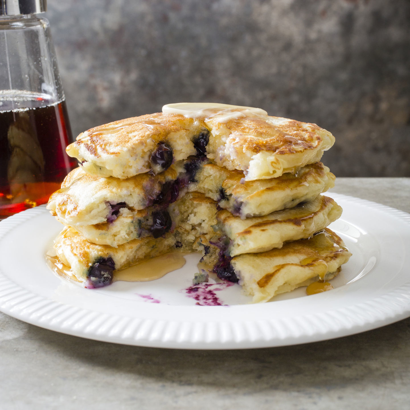 Food Column ATK Blueberry Pancakes